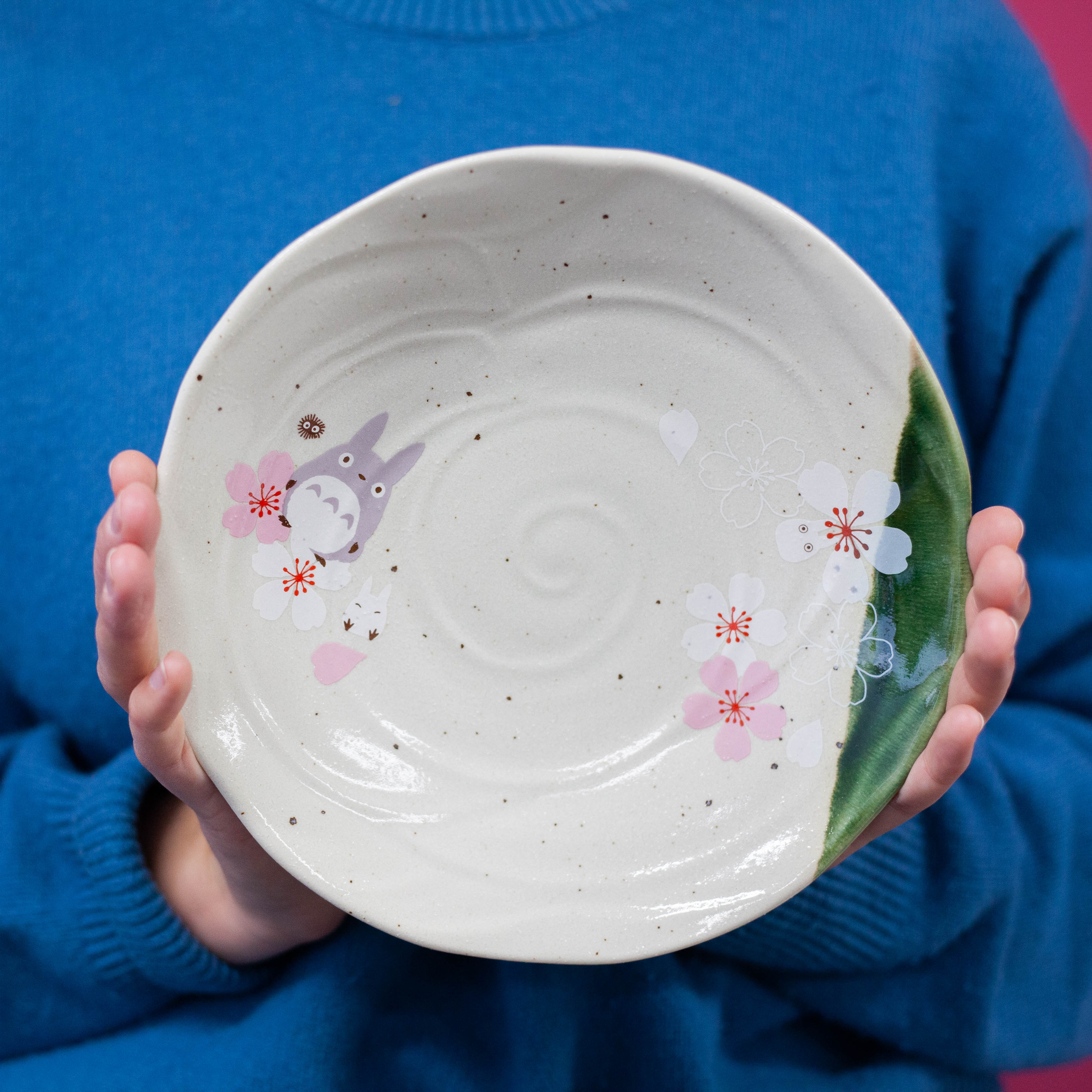 Assiette Mino Yaki Totoro