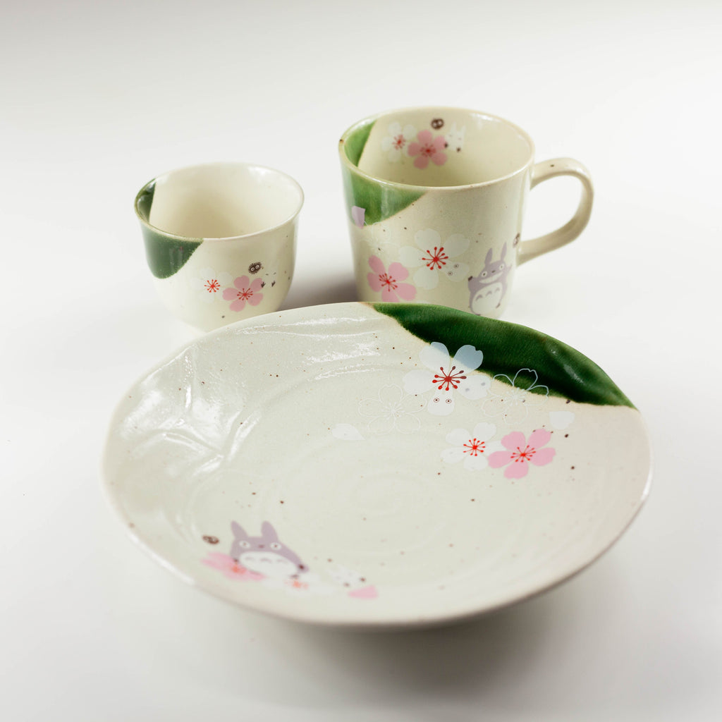 Assiette Mino Yaki Totoro