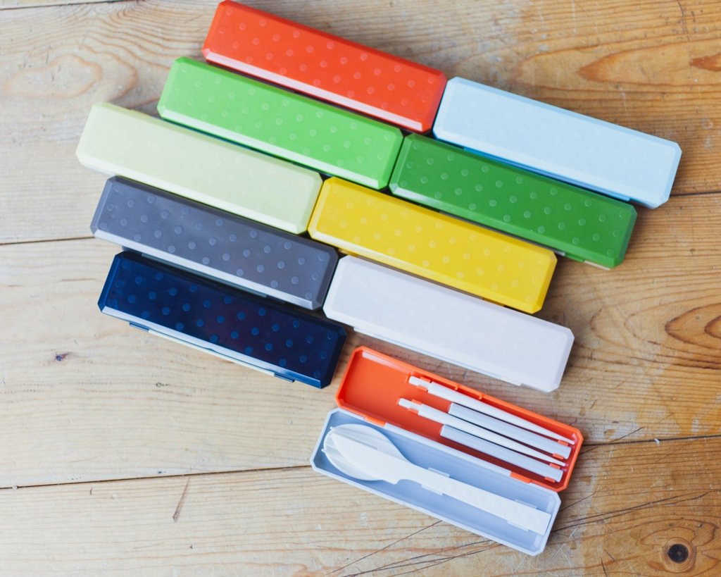 GO OUT bestekset - Mosgroen