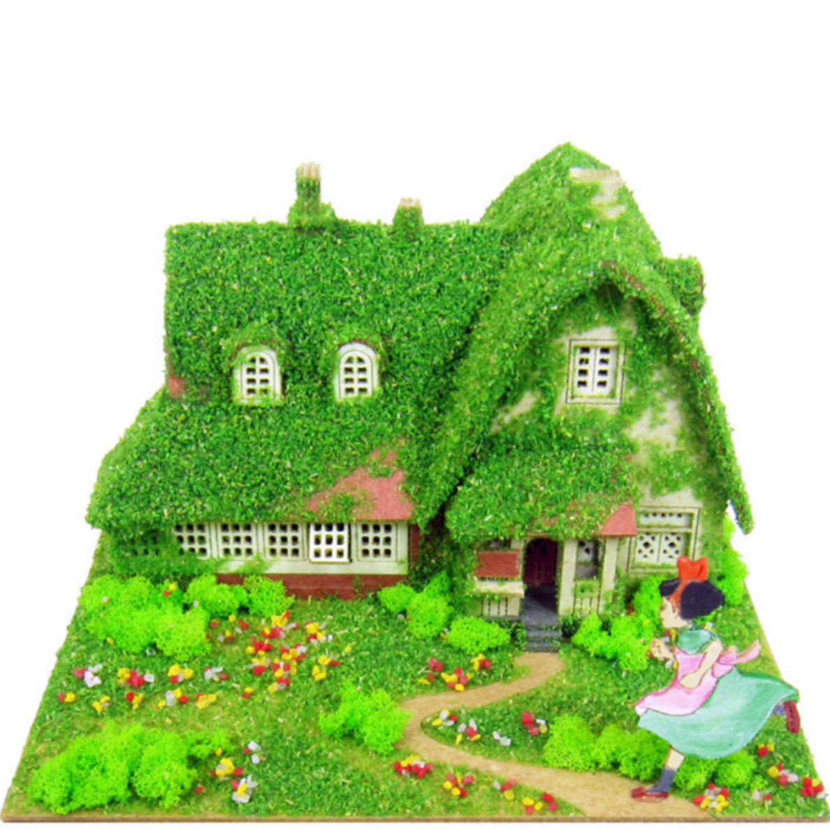 Miniatuur Ghibli - Kiki's bezorgservice: Het Okinohuis (klein formaat)
