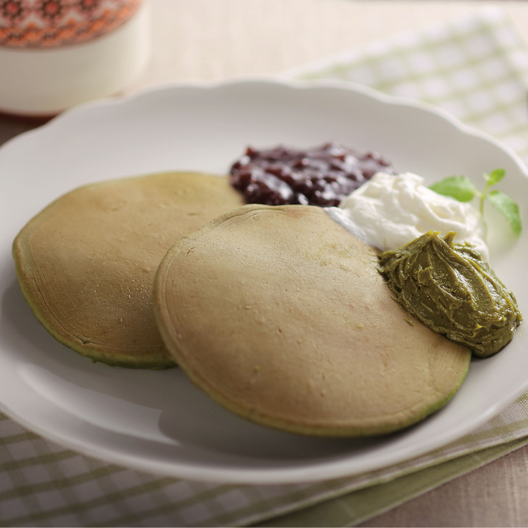 Matcha groene theejam