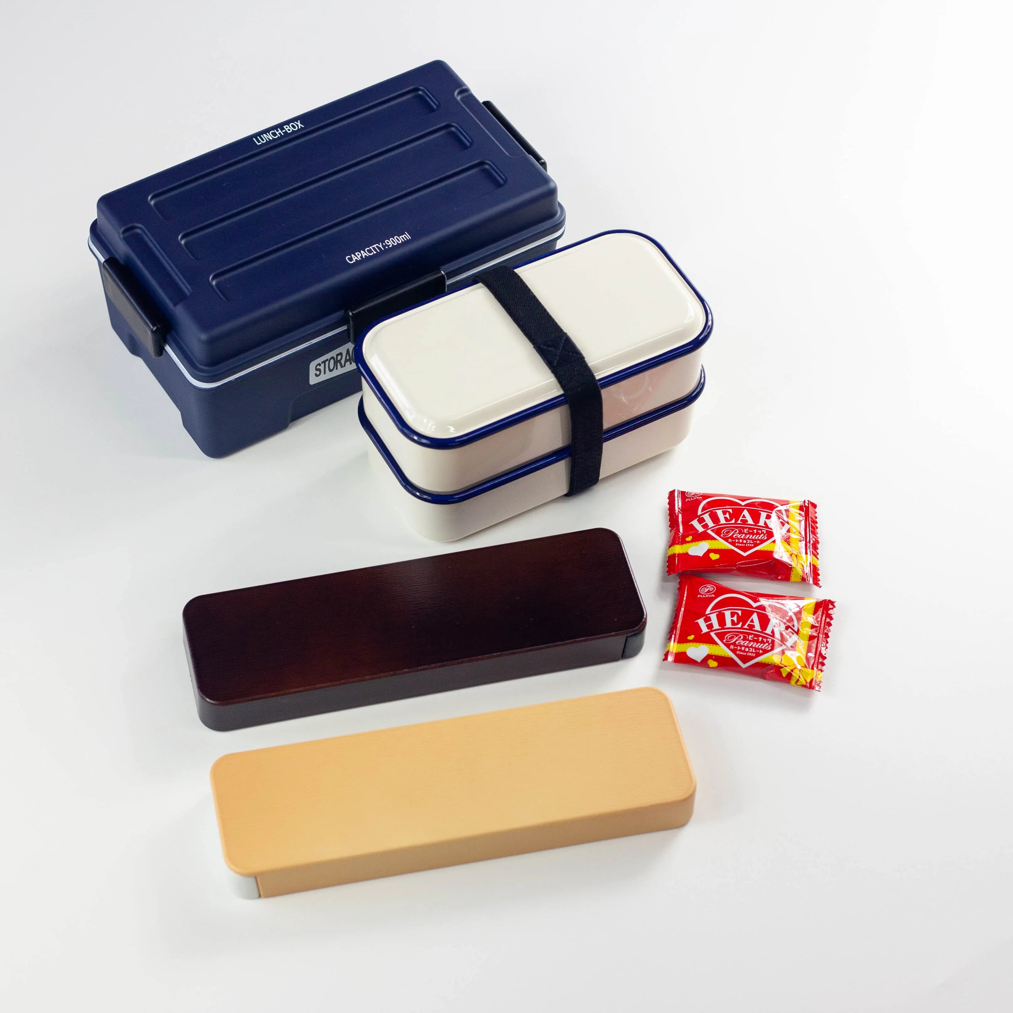 Ensemble Bento Saint Valentin - Minimaliste