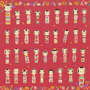 Kokeshi Furoshiki (50cm)