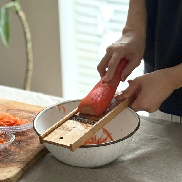 Mandoline japonaise en bambou