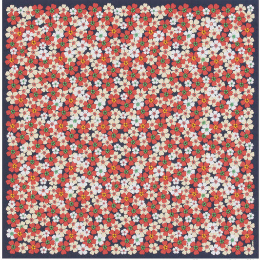 Furoshiki Isetatsu - Hana (90 cm, marine)