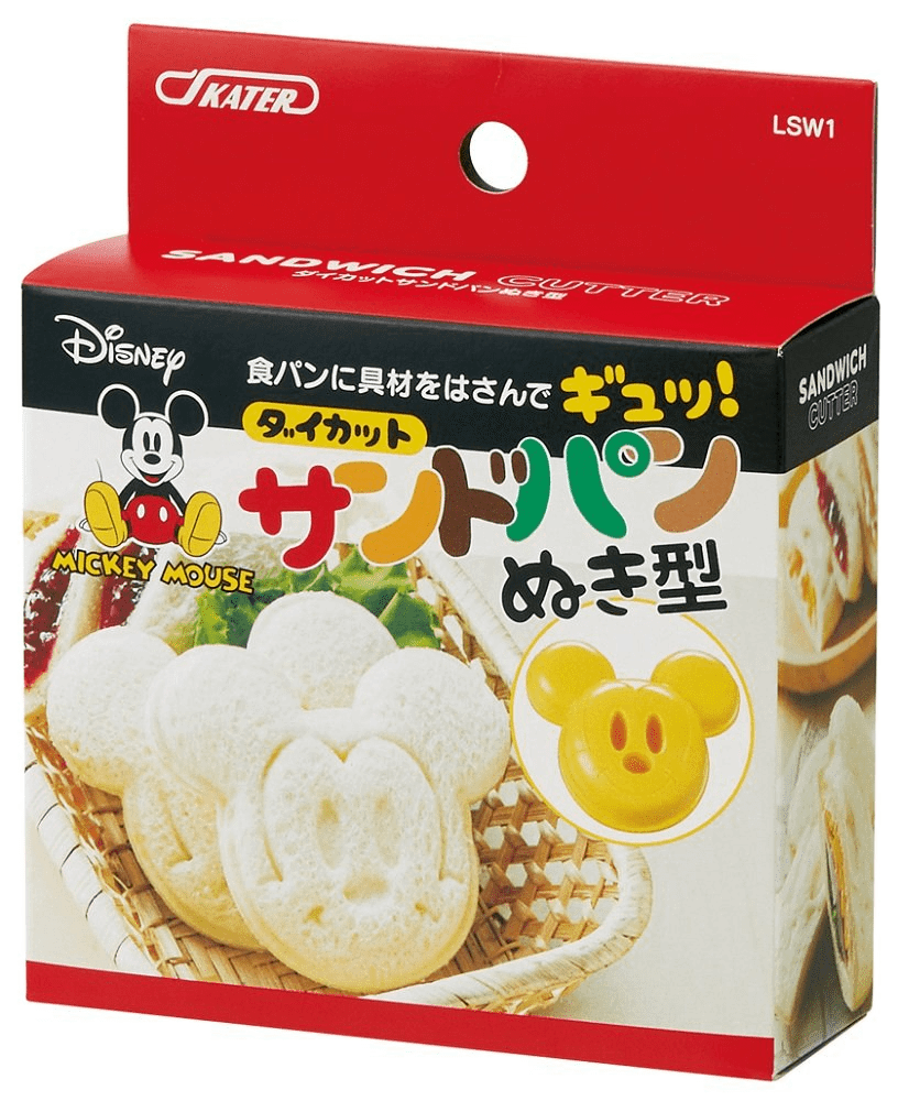 Sandwich Cutter | Mickey Mouse by Skater - Bento&co Japanese Bento Lunch Boxes and Kitchenware Specialists