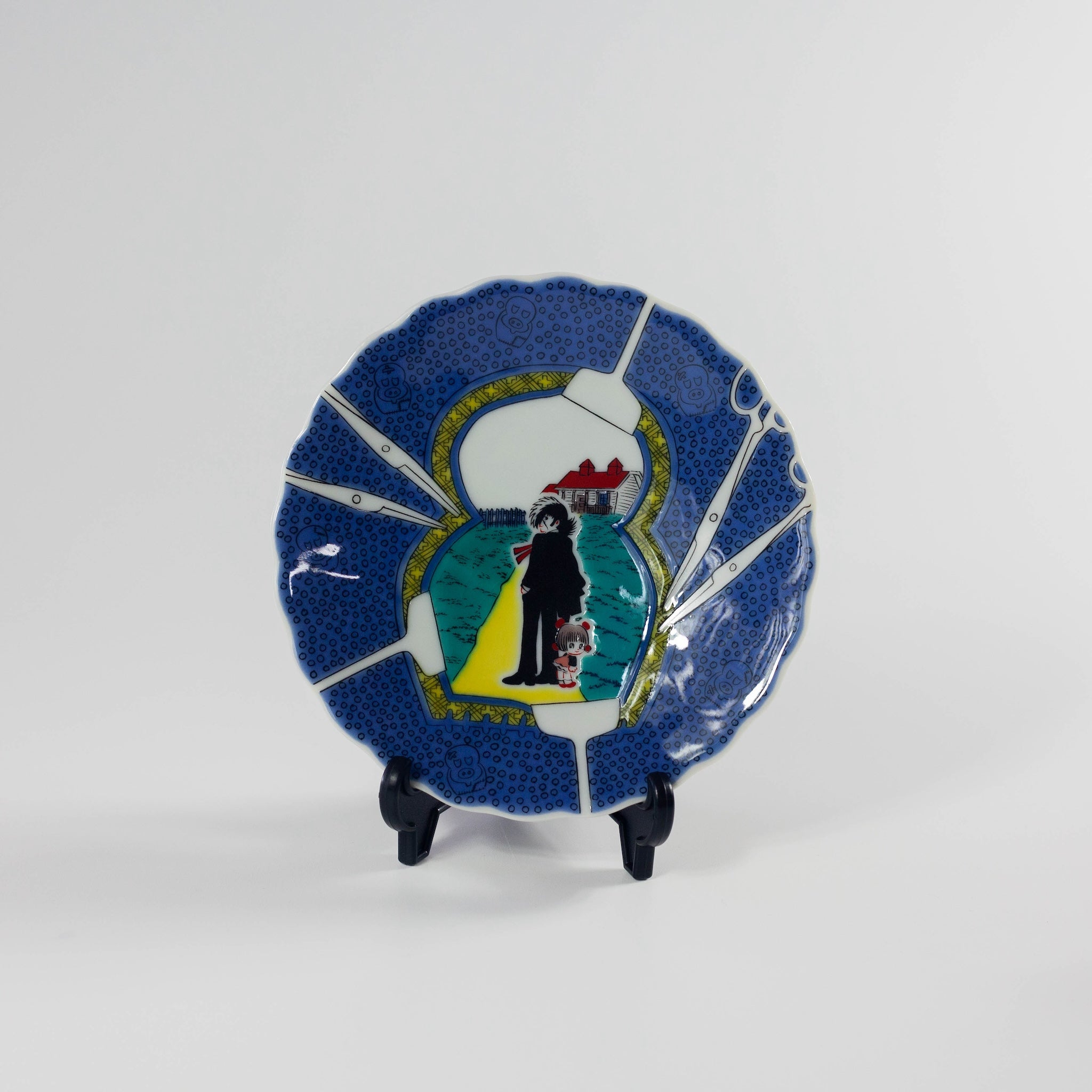 Assiettes Kutani Yaki Tezuka Osamu