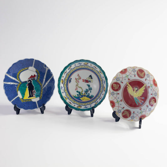 Assiettes Kutani Yaki Tezuka Osamu