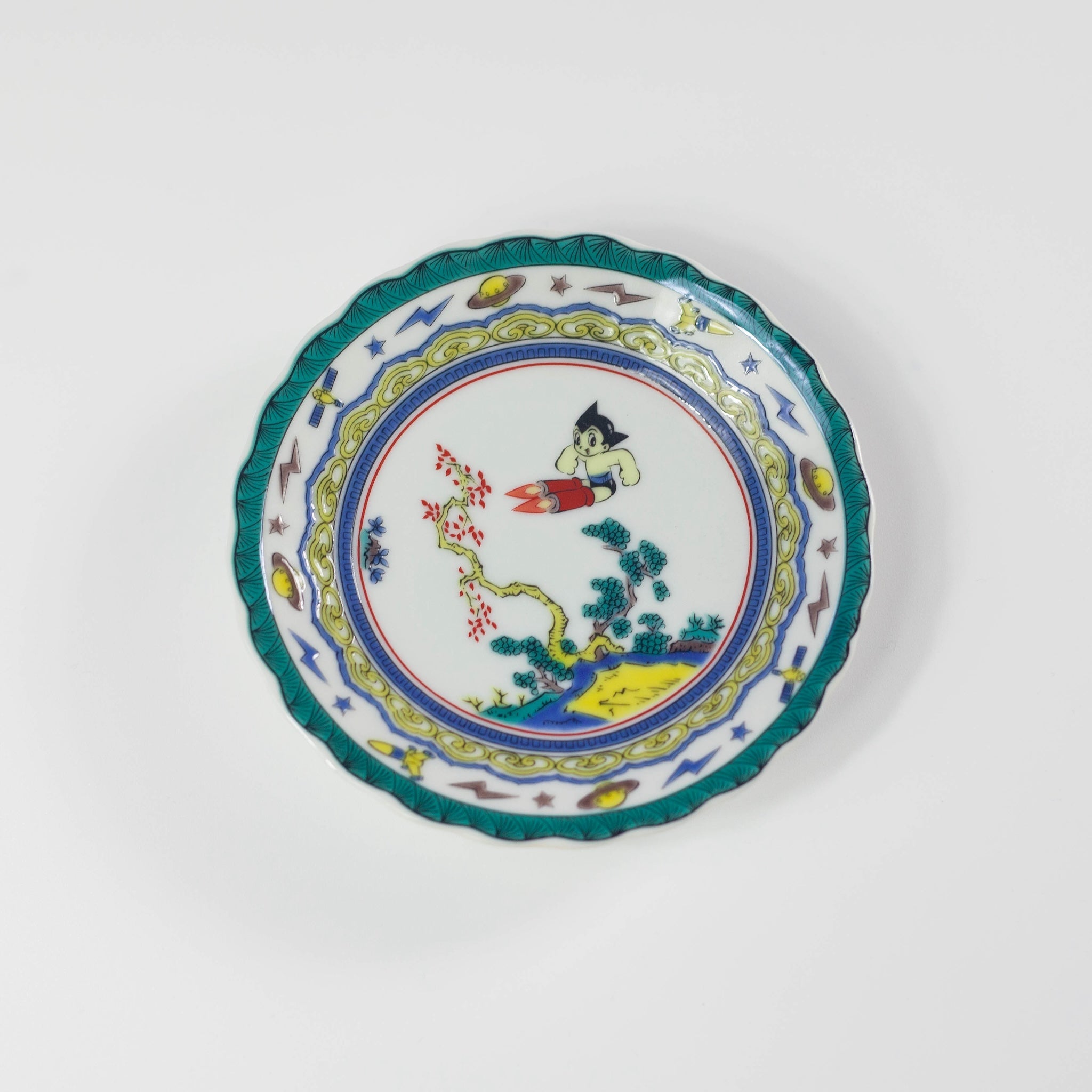 Assiettes Kutani Yaki Tezuka Osamu