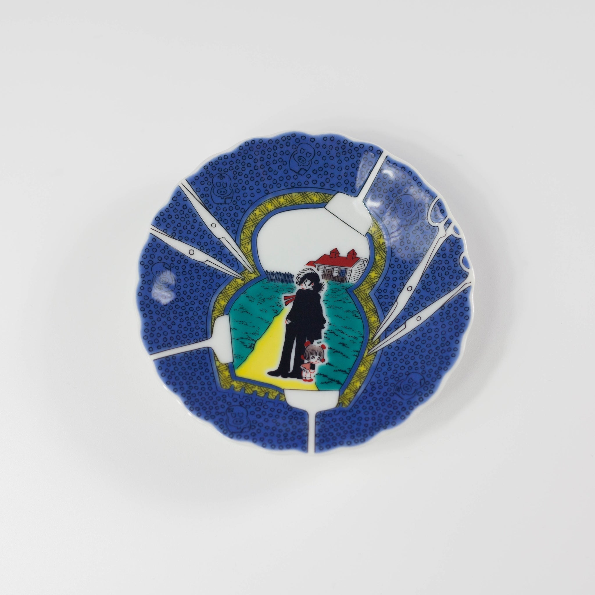 Assiettes Kutani Yaki Tezuka Osamu