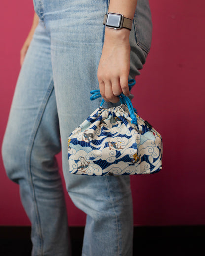 Original Bento&amp;co Bolsa Bento Neko surfers