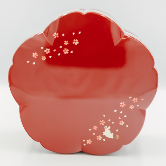 Bento de picnic en flor de cerezo Conejo | Rojo