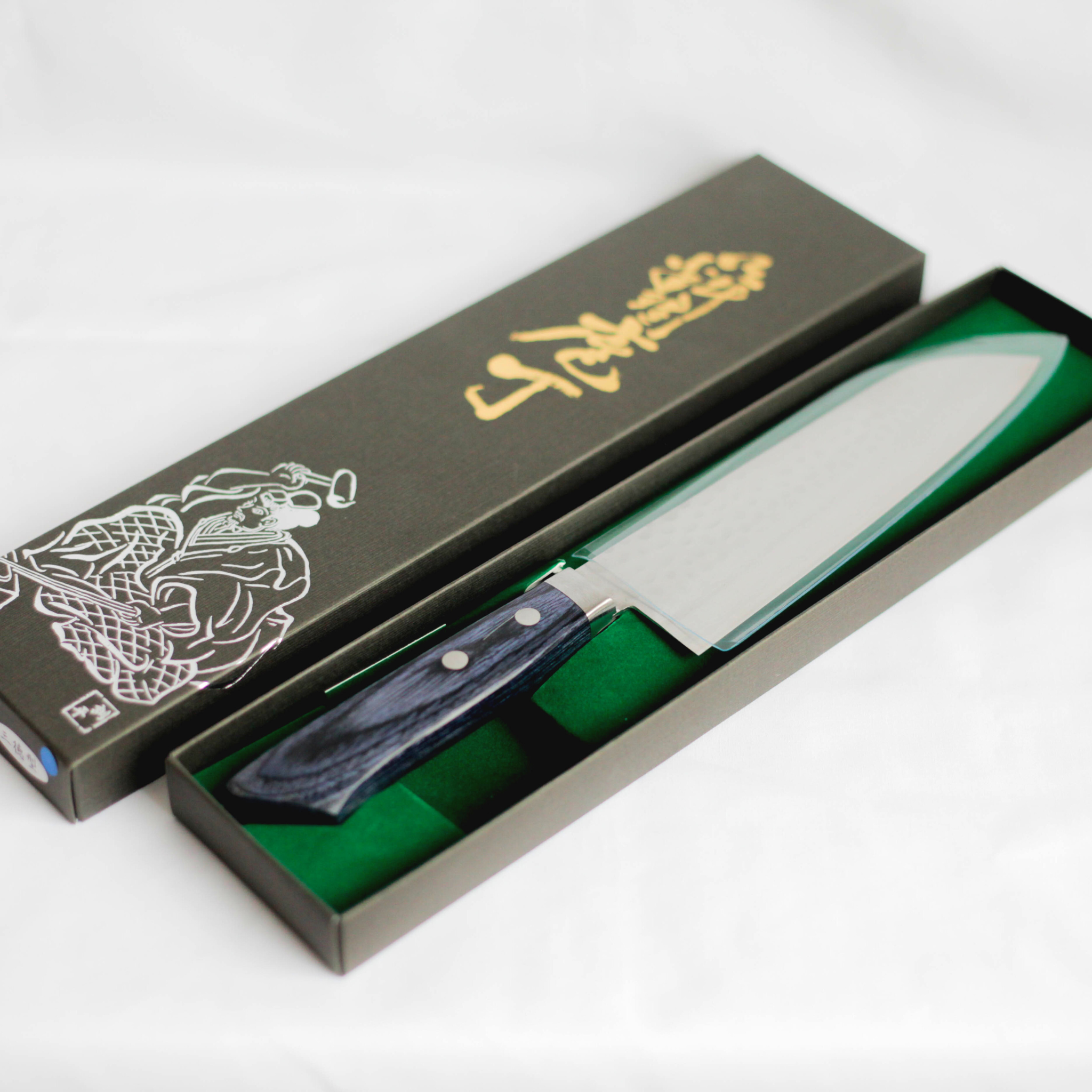 Coltello da cucina giapponese Santoku (17 cm)