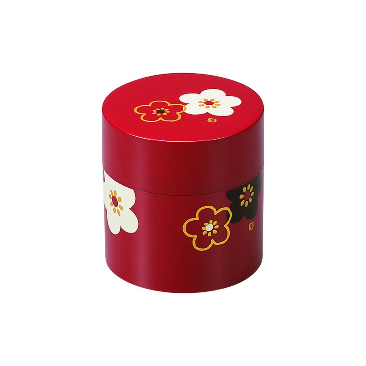 Boîte à thé Hanamoyo (rouge)