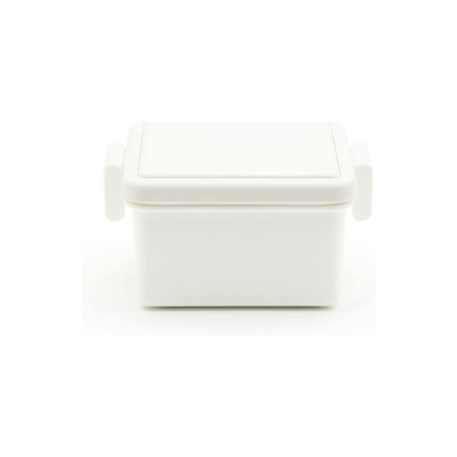 Gel-Cool Dome Petite Boîte à Bento Carré | Blanc Lait  (220mL)