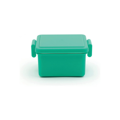 Caja Bento cuadrada pequeña con cúpula Gel-Cool | Mojito Verde (220mL)