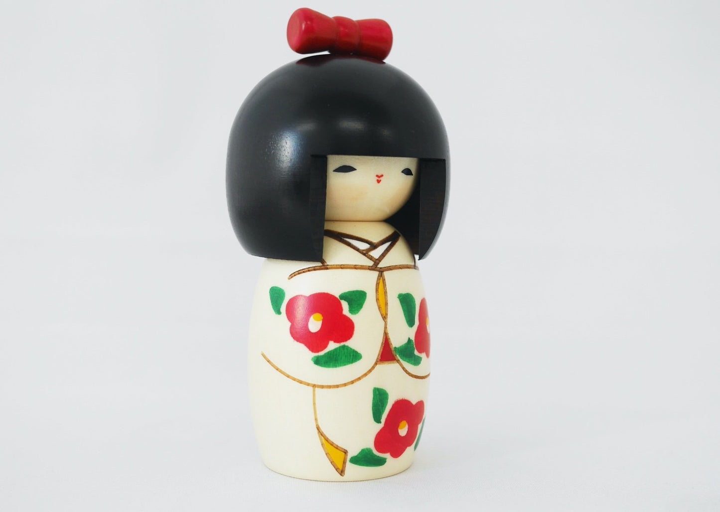 Muñeca Kokeshi de madera | Cinta