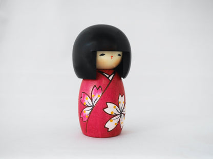Bambola in legno Kokeshi | Sakura 