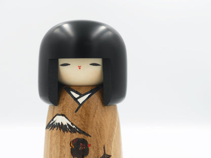 Poupée en bois Kokeshi | Maiko