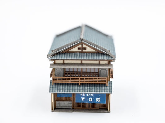 Miniatuur nostalgisch Japan | Soba-restaurant 
