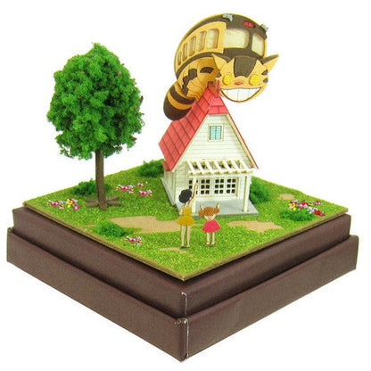 Miniatuart | My Neighbor Totoro: The House and the Catbus by Sankei - Bento&co Japanese Bento Lunch Boxes and Kitchenware Specialists